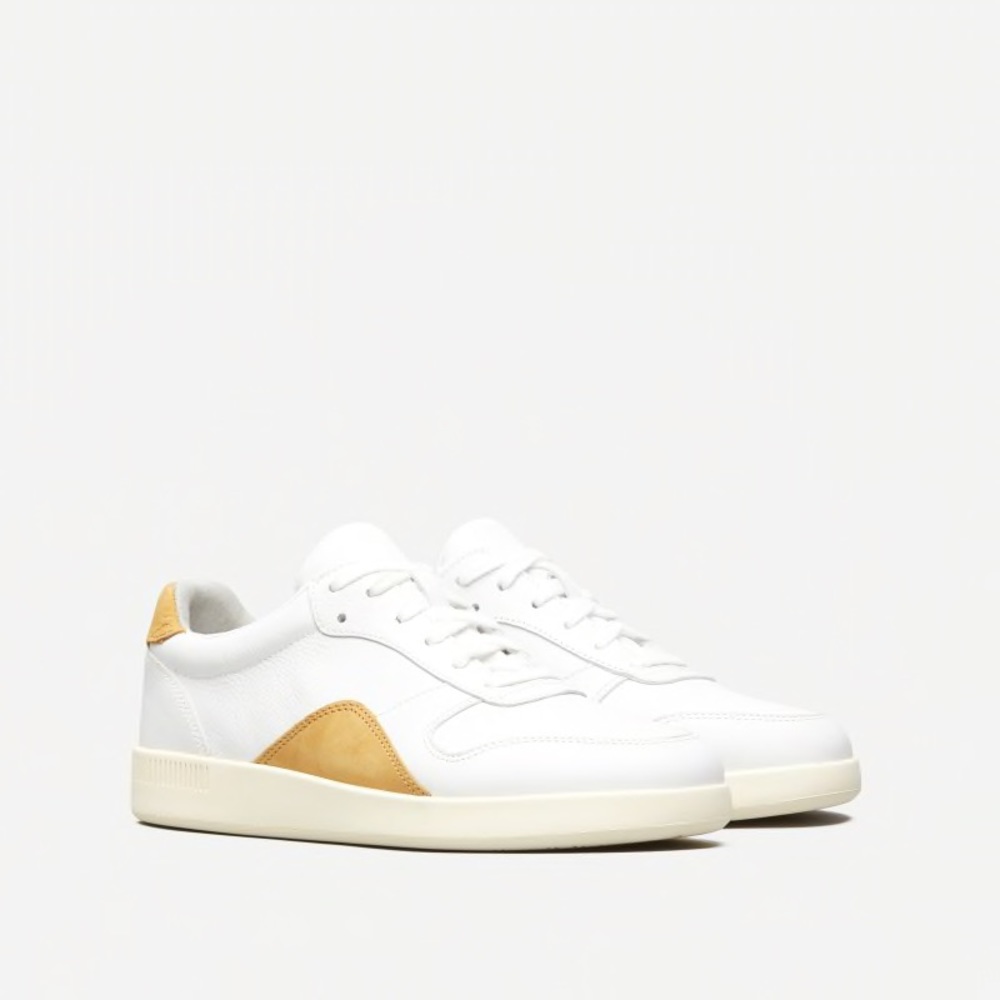 Everlane court sneaker in mustard
